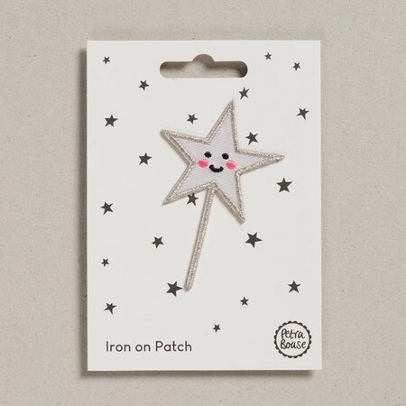 Petra Boase - Iron on Patch - Star Wand