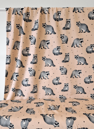 Mieli Design - Raccoon - FRENCH TERRY (organic)