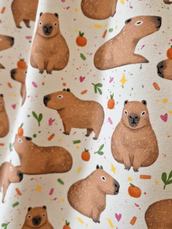 Mieli Design - Capybara Sand - FRENCH TERRY (organic)