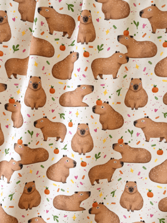 Mieli Design - Capybara Sand - FRENCH TERRY (organic)