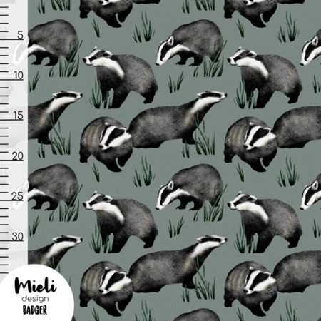 Mieli Design - Badger - FRENCH TERRY (organic)