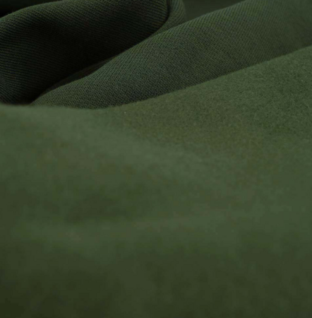 COUPON 110 CM Stoffonkel - Waldgroen SWEAT GOTS