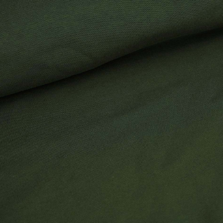 COUPON 110 CM Stoffonkel - Waldgroen SWEAT GOTS