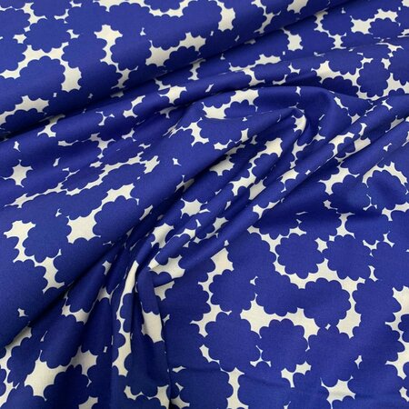 Cloud9 - Blossom Blue - WILD GARDEN - COTTON biokatoen
