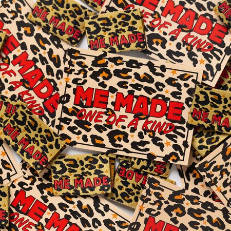Little Rosy Cheeks - Leopard Label & Patch