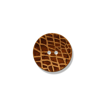 Kokosnoot - Animal print - CAMEL - 25mm