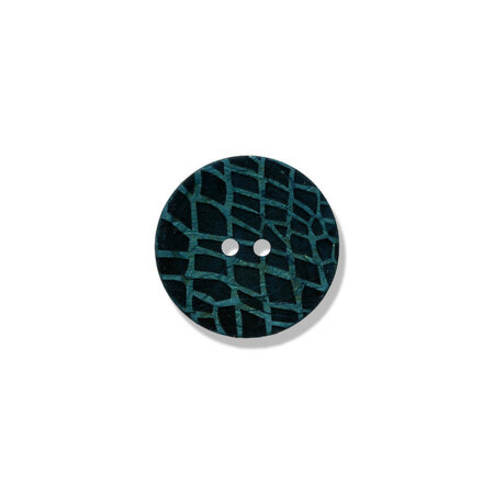 Kokosnoot - Animal print - PETROL - 25mm