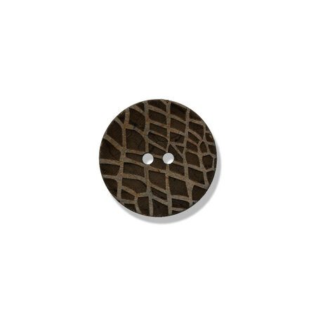 Kokosnoot - Animal print - ANTRACIET - 25mm