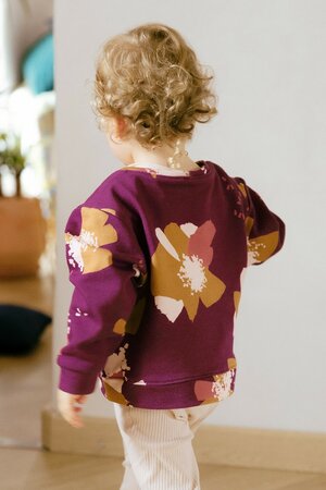 Eglantine & Zoé - Anémona Muroise SWEAT OEKO-TEX