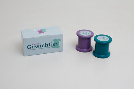 Ansje SEW HEAVY Gewichtjes DUO-pack Turquoise