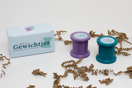 Ansje SEW HEAVY Gewichtjes DUO-pack Turquoise