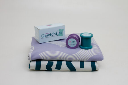 Ansje SEW HEAVY Gewichtjes DUO-pack Turquoise