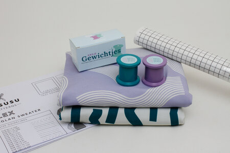 Ansje SEW HEAVY Gewichtjes DUO-pack Turquoise