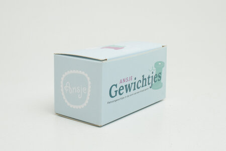 Ansje SEW HEAVY Gewichtjes DUO-pack Turquoise