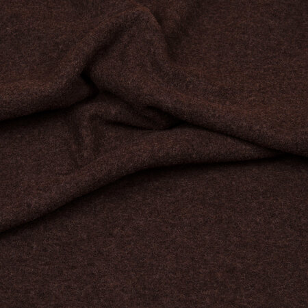 Hilco - Dark Brown Light Walker Mantelstof WOL