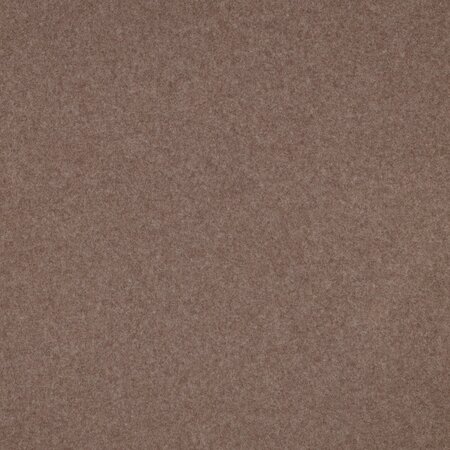 COUPON 40 CM Verhees - Mokka Melange Katoen Fleece GOTS