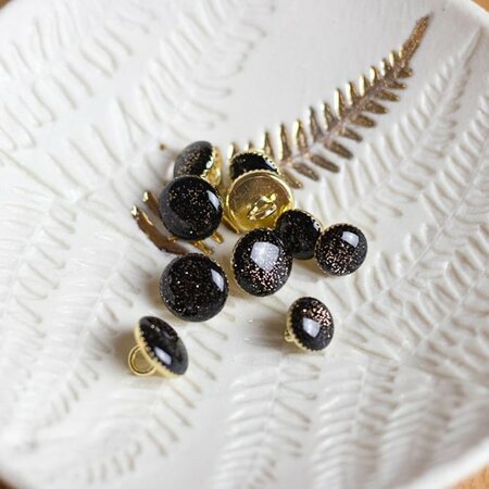 Lise Tailor -  Bolknoopje 9 mm - Noir