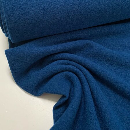 Hilco - Denim Blue Light Walker Mantelstof WOL