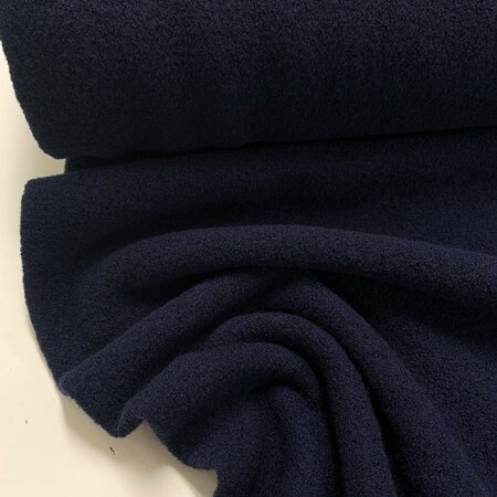 Hilco - Navy Light Walker Mantelstof WOL