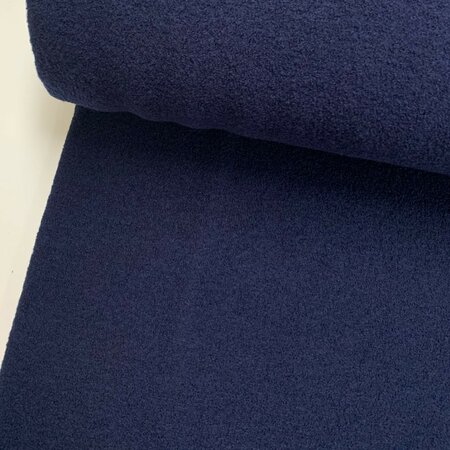 Hilco - Navy Light Walker Mantelstof WOL
