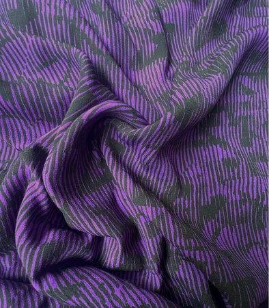 Cousette -Sortilège Magic Purple CREPE VISCOSE