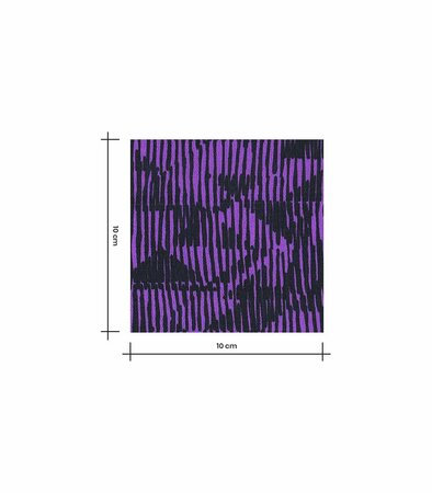 Cousette -Sortilège Magic Purple CREPE VISCOSE