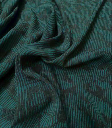 Cousette -Sortilège Magic Green CREPE VISCOSE