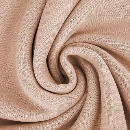 COUPON 165 CM Stoffonkel - Macadamia SWEAT GOTS