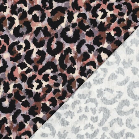 COUPON 150 CM Verhees - Digital Animal Skin - Jersey