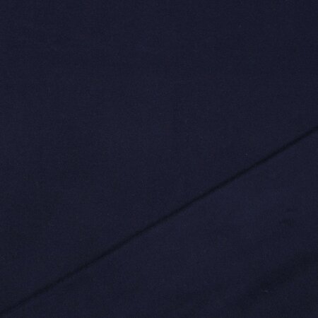 Verhees  - Navy Katoen Fleece GOTS