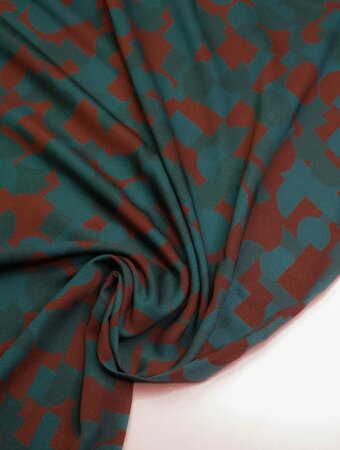 Mind the MAKER - Geomania - ECOVEROâ„¢ VISCOSE TWILL