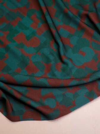 Mind the MAKER - Geomania - ECOVEROâ„¢ VISCOSE TWILL