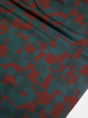 Mind the MAKER - Geomania - ECOVEROâ„¢ VISCOSE TWILL