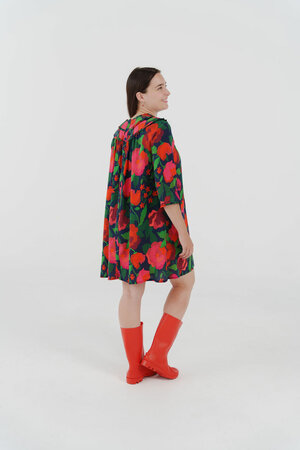 COUPON 35 CM Lise Tailor - La Roseraie - VISCOSE LENZINGâ„¢ ECOVEROâ„¢