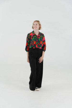 COUPON 35 CM Lise Tailor - La Roseraie - VISCOSE LENZINGâ„¢ ECOVEROâ„¢