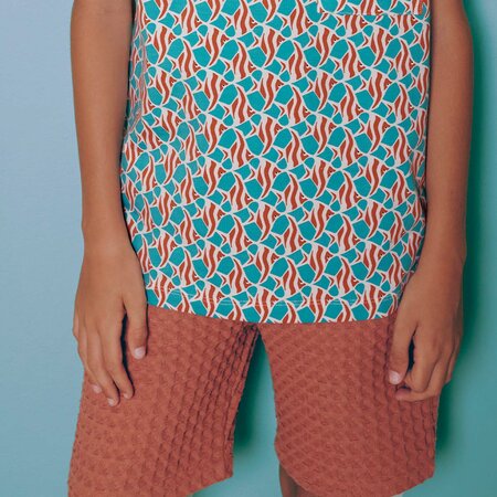 COUPON 75 CM Katia - Rust BIG WAFELKATOEN