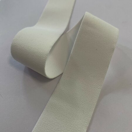 COUPON 260 CM Ansje - Elastic SOFT 30mm - White