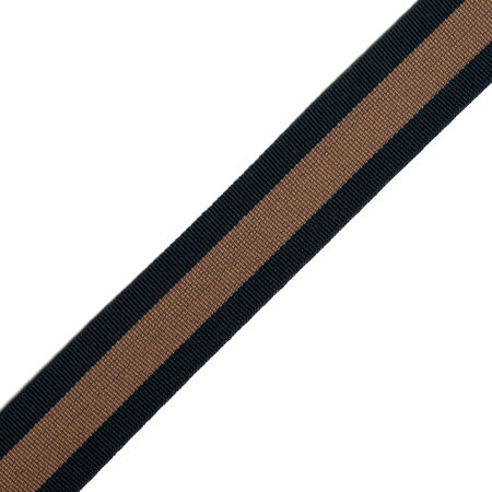 Sierband Dark Blue - Brown - 25mm