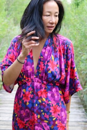 COUPON 45 CM  My Dress Made - Eden- Viscose Twill OEKO-TEX® STeP & FSC