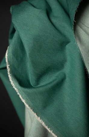Merchant & Mills - Jade Green Organic Denim