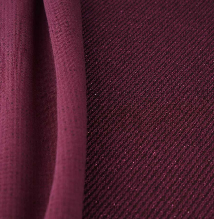 COUPON 160cm Stoffonkel Organic Selanik - Delight Very Berry