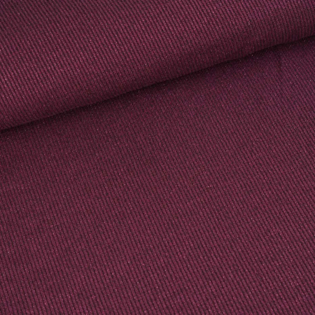 COUPON 160cm Stoffonkel Organic Selanik - Delight Very Berry