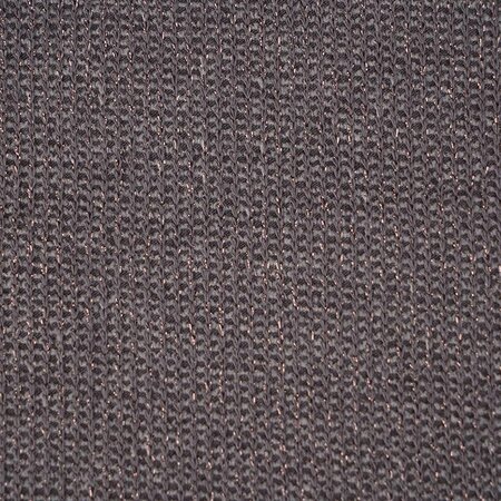 COUPON 140cm Stoffonkel Organic Selanik - Delight Dunkelgrau