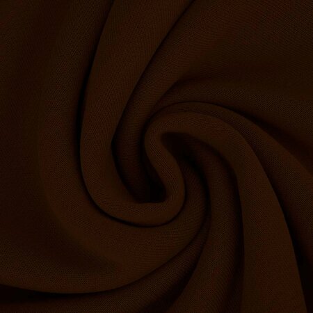 COUPON 100cm Stoffonkel - Choco SWEAT GOTS