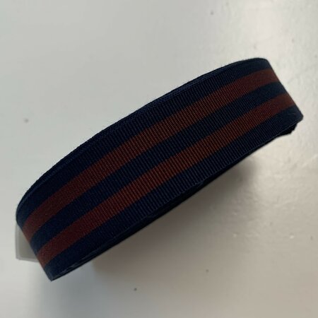 Sierband Blue - Bordeaux 25mm