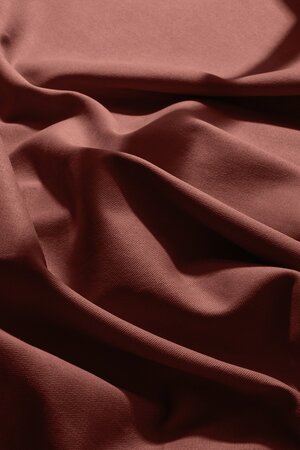 COUPON 55 CM  Atelier Brunette GABARDINE Chestnut