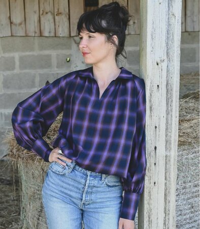 Cousette - Violette Blouse Dress - papier patroon