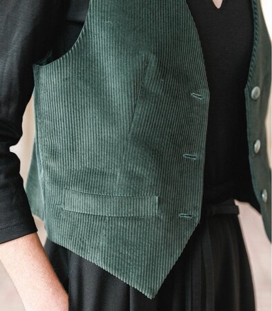 Cousette - Mouchette Gilet - papier patroon