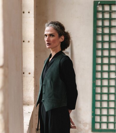 Cousette - Mouchette Gilet - papier patroon