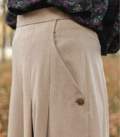 Cousette - Devinette Pantalon Skirt Culotte - papier patroon